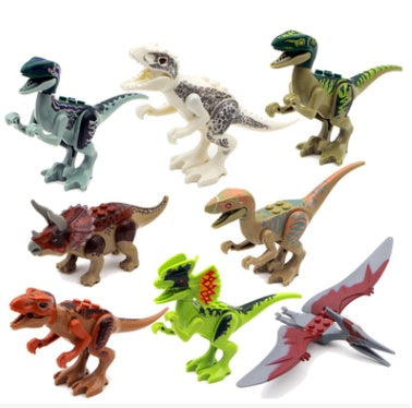 Dino-Bausteinfiguren für Kinder