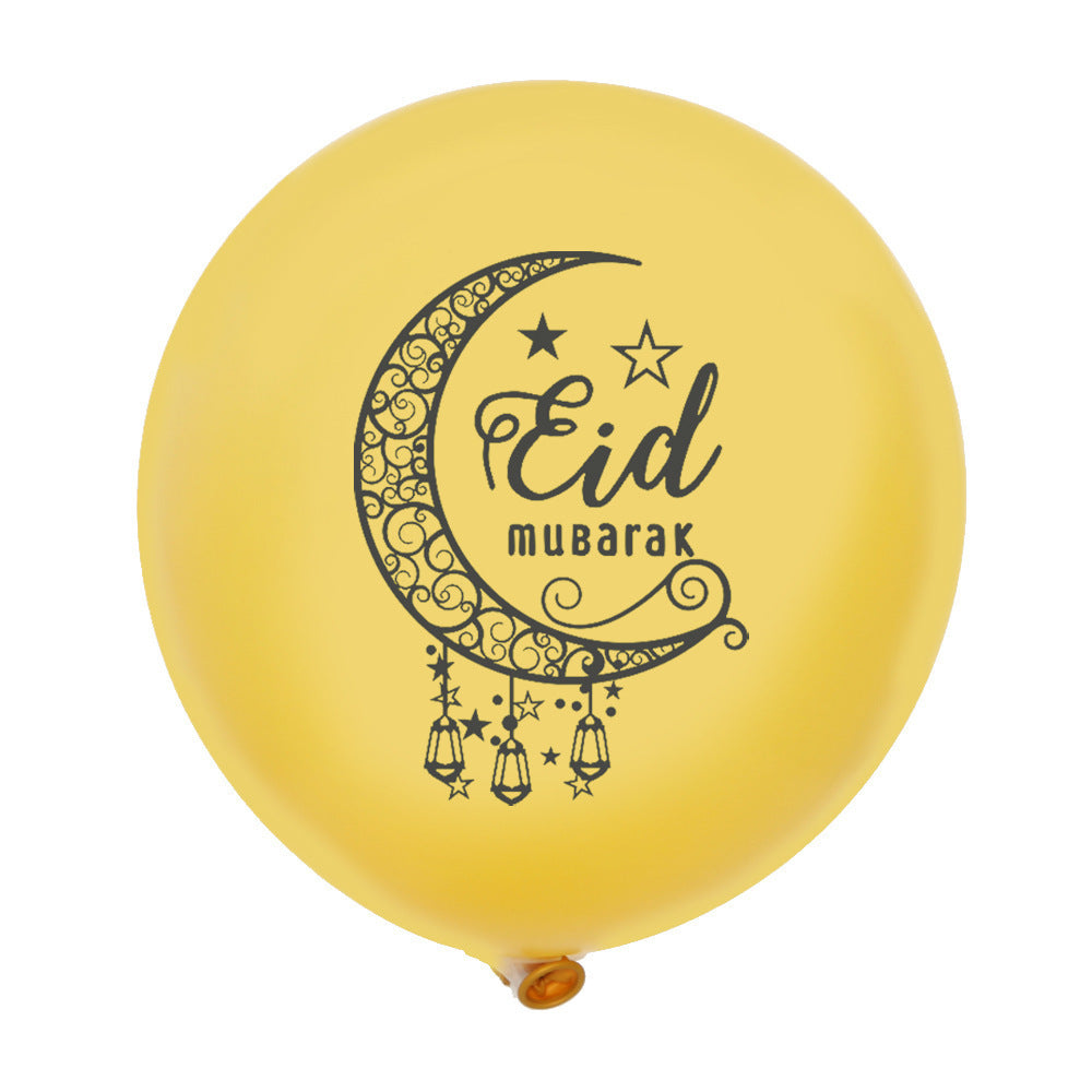 EID MUBARAK LATEXBALLONS • RAMADAN KAREEM PARTYDEKORATION & FESTBEDARF