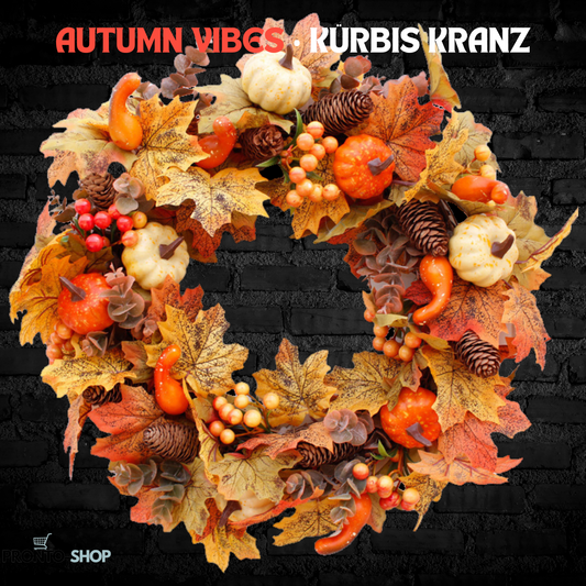 AUTUMN VIBES • KÜRBIS KRANZ