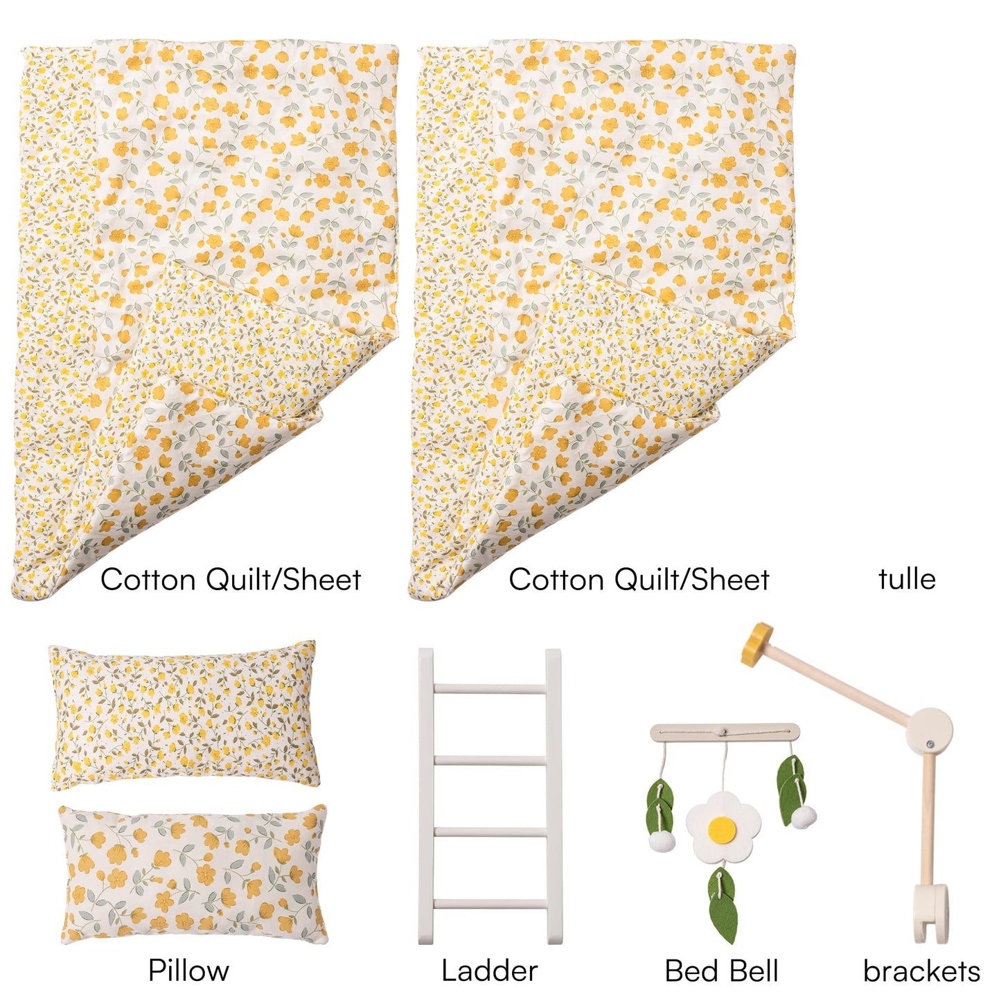 Doppelstock Puppenbett aus Holz