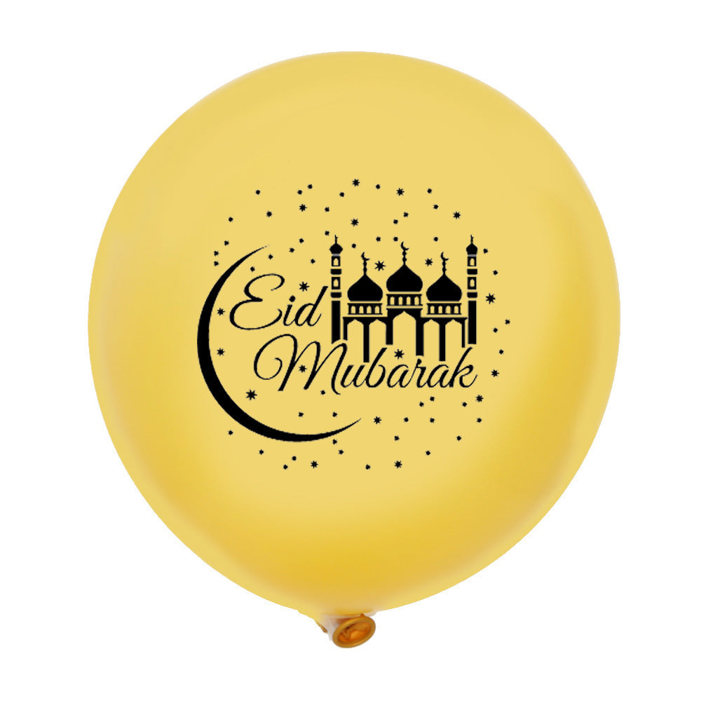 EID MUBARAK LATEXBALLONS • RAMADAN KAREEM PARTYDEKORATION & FESTBEDARF