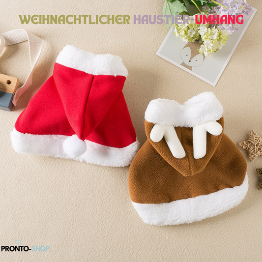 WEIHNACHTLICHER HAUSTIER-UMHANG