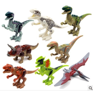 Dino-Bausteinfiguren für Kinder