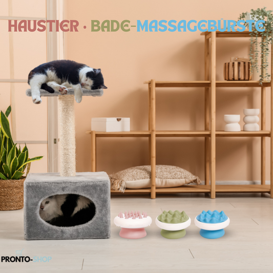 HAUSTIER • BADE-MASSAGEBÜRSTE