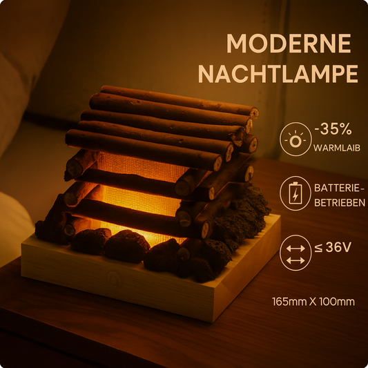 LAGERFEUER • NACHTTISCHLAMPE