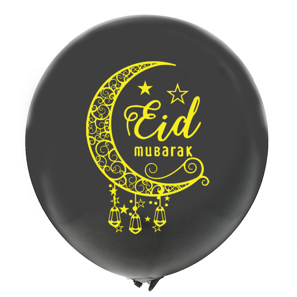 EID MUBARAK LATEXBALLONS • RAMADAN KAREEM PARTYDEKORATION & FESTBEDARF